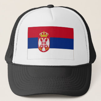 Serbia National Flag Trucker Hat