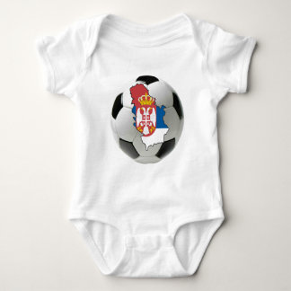 Serbia national team baby bodysuit