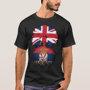 Serbia Serbian British UK United Kingdom Britain T-Shirt