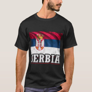 Serbia Serbian Flag T-Shirt