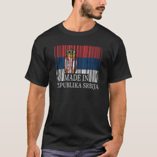 Serbia Serbian Serb Srbija Flag Jugoslavija Belgra T-Shirt
