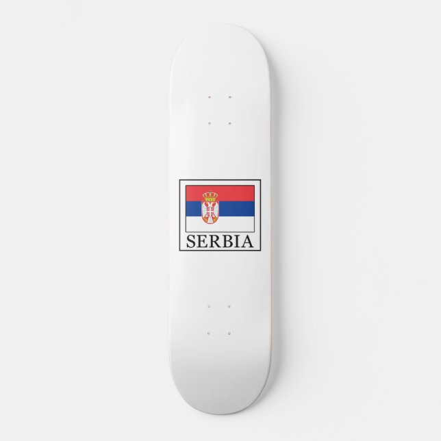 Serbia Skateboard (Front)