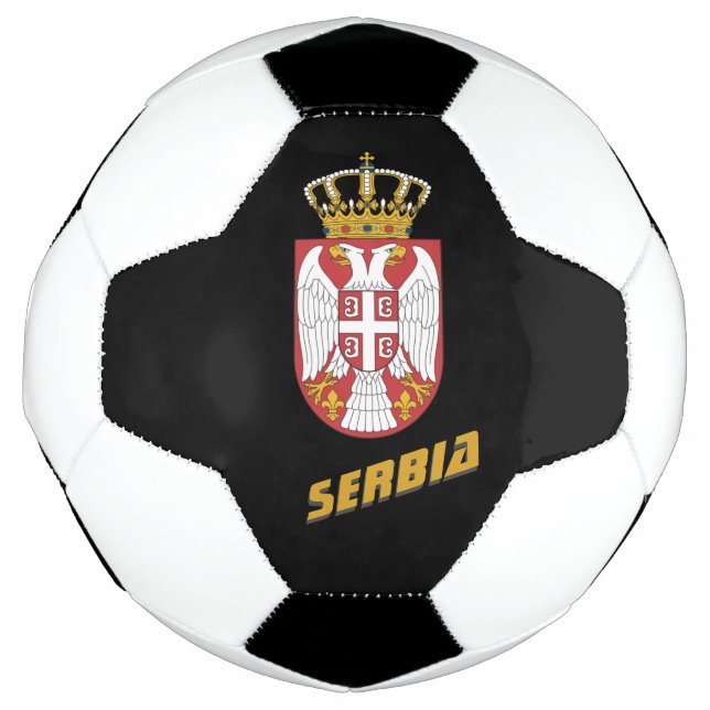 Serbia Soccer Ball (Front)