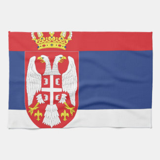 serbia tea towel