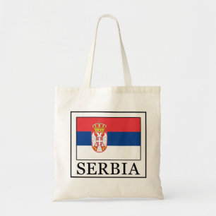 Serbia tote bag