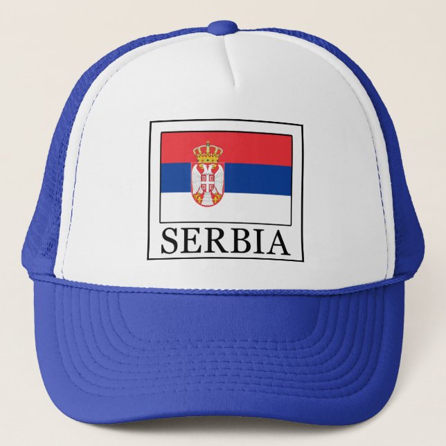 Serbia Trucker Hat (Front)