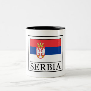 Serbia Two-Tone Coffee Mug