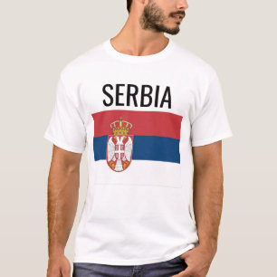Serbia // World Country National Flag T-Shirt