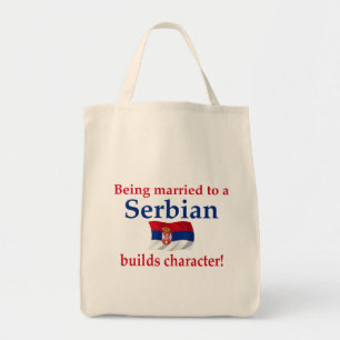 Serbian Builds Character Tote Bag