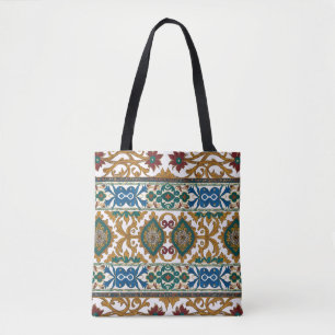 Serbian carpet pattern 5 tote bag