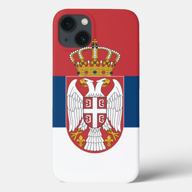 Serbian Case-Mate iPhone Case (Back)