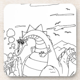 serbian cyrillic dragon coaster