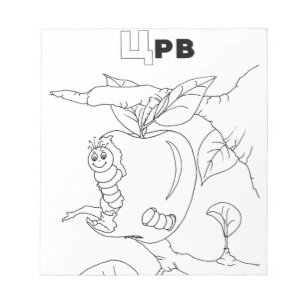 serbian cyrillic worm notepad