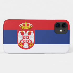 Serbian Flag iPhone 11 Case