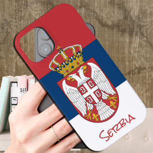 Serbian Flag Case, Serbia fashion / sports iPhone iPhone 15 Case