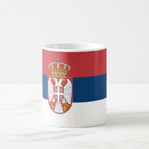 Serbian Flag Coffee Mug