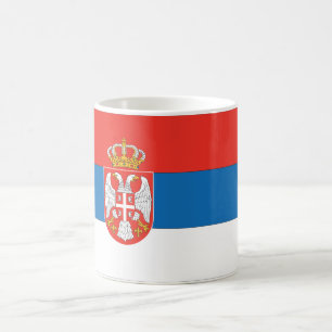 Serbian Flag Coffee Mug