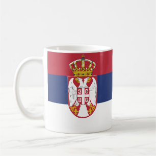 Serbian Flag Coffee Mug