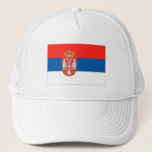 Serbian Flag Trucker Hat