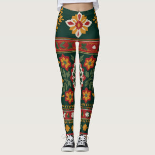 Serbian folk attire leggings
