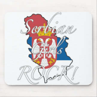 Serbian Girls Rock! Mouse Mat