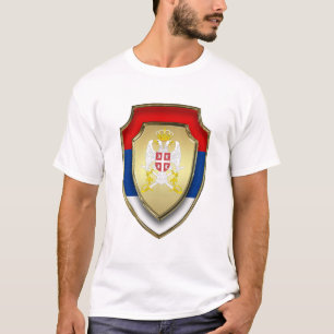 Serbian mediaeval shield  Serbia coat of arms 2 T-Shirt