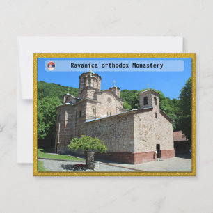 SERBIAN MONASTERIES - Ravanica Monastery Postcard