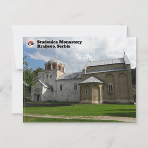 SERBIAN MONASTERIES - Studenica Monastery Postcard