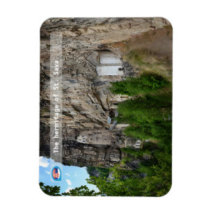 SERBIAN MONASTERIES - The hermitage of St. Sava Magnet