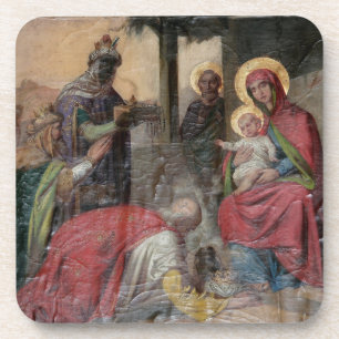 Serbian Orthodox icongraphy at Valjevo Church. - Coaster