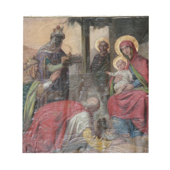 Serbian Orthodox icongraphy at Valjevo Church. - Notepad (Front)