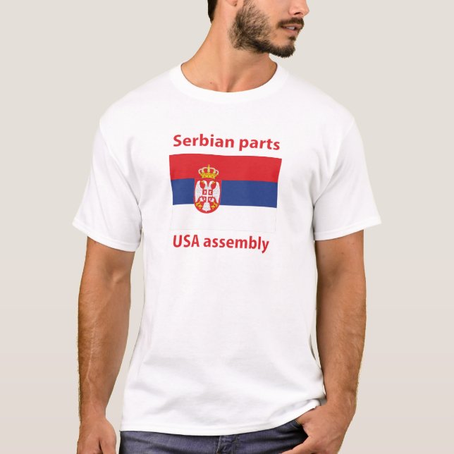 Serbian parts T-shirt (Front)