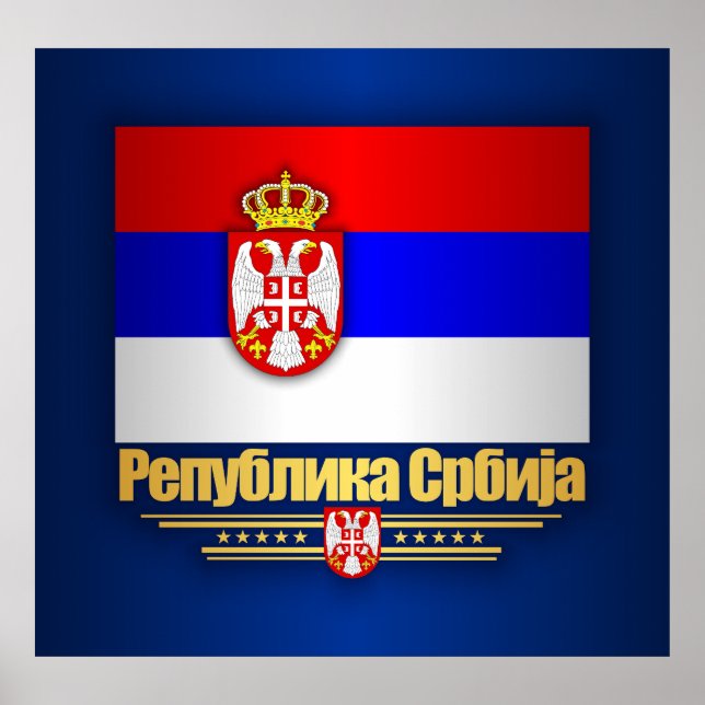 "Serbian Pride" Posters & Prints (Front)