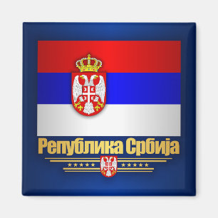"Serbian Pride" Shirts Magnet
