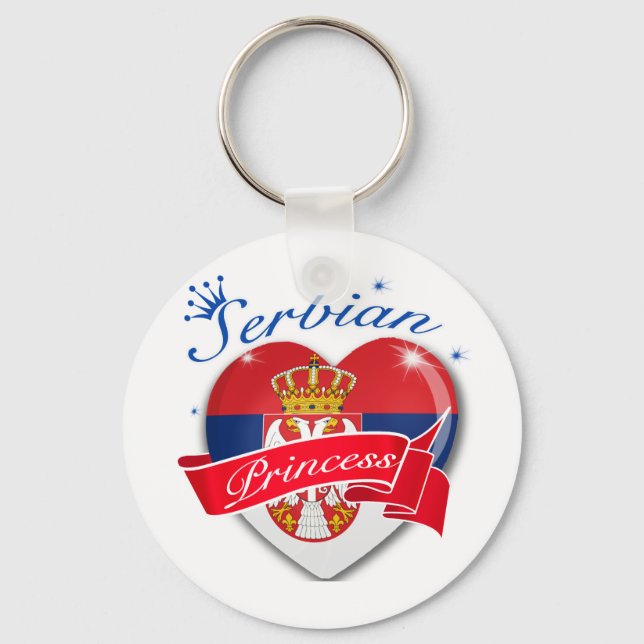 Serbian Princess Key Ring (Front)