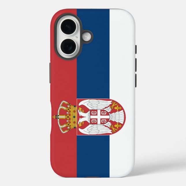 Serbian state flag Case-Mate iPhone case (Back)