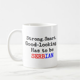 serbian strong coffee mug