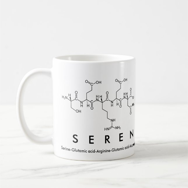 Seren peptide name mug (Left)