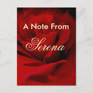 Serena Post Cards - Customised