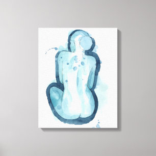 Serena Sketch Canvas Print