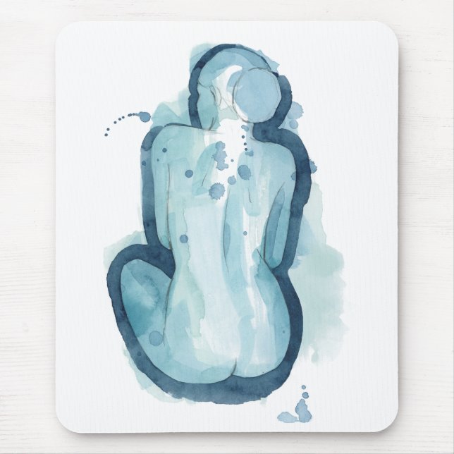 Serena Sketch Mouse Mat (Front)