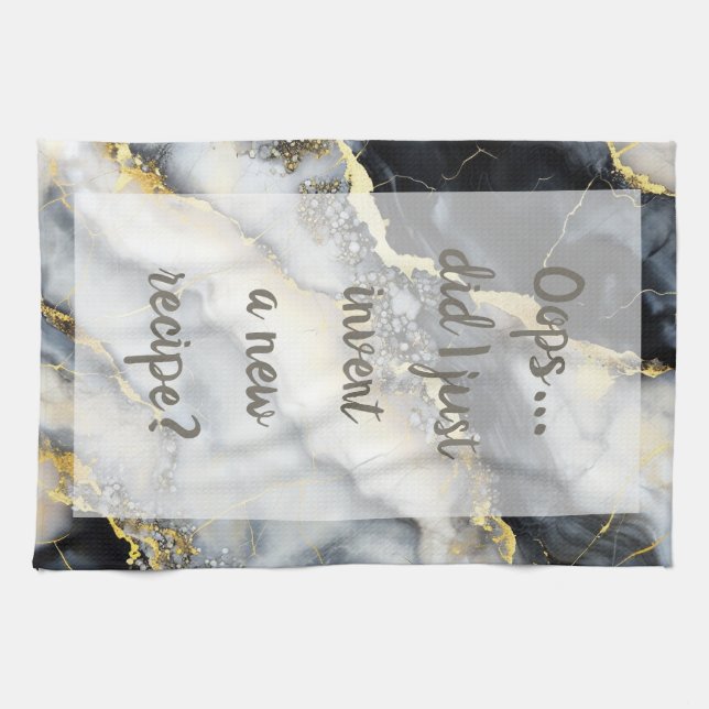 Serenade - White Tea Towel (Horizontal)