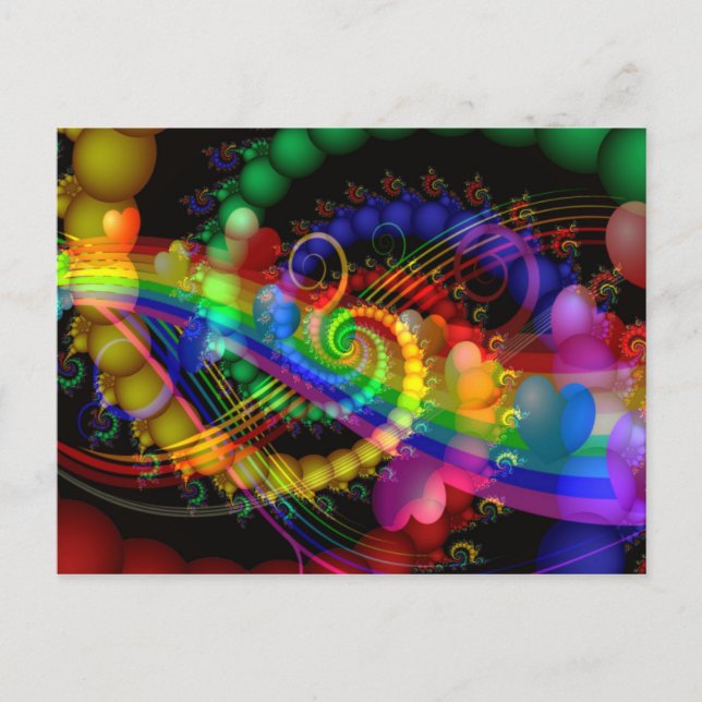 Serenading Hearts Postcard (Front)