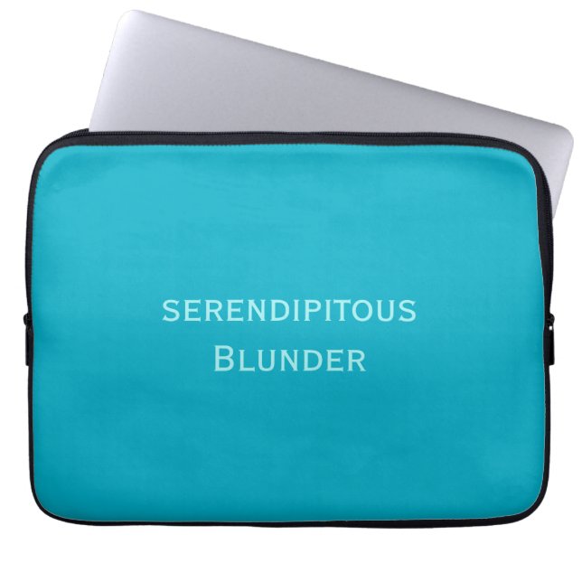 Serendipitous Blunder Electronics Bag (Front)