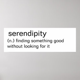 Serendipity - minimalistic Wall Art