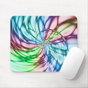 Serendipity   Multicolor Fractal Art Mouse Mat