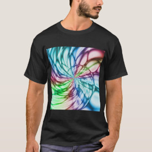 Serendipity Multicolor Fractal Art T-Shirt