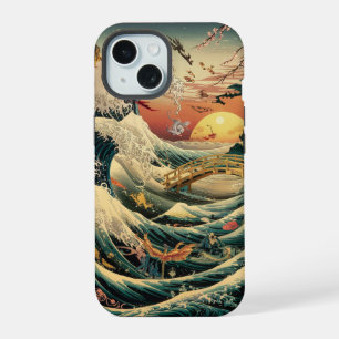 Serene and dream like japanese art phone case
