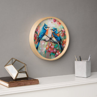 Serene Avian Sanctuary,  Clock