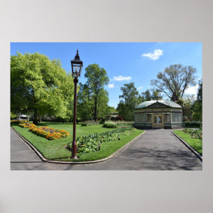 Serene Ballarat Botanical Gardens  Poster